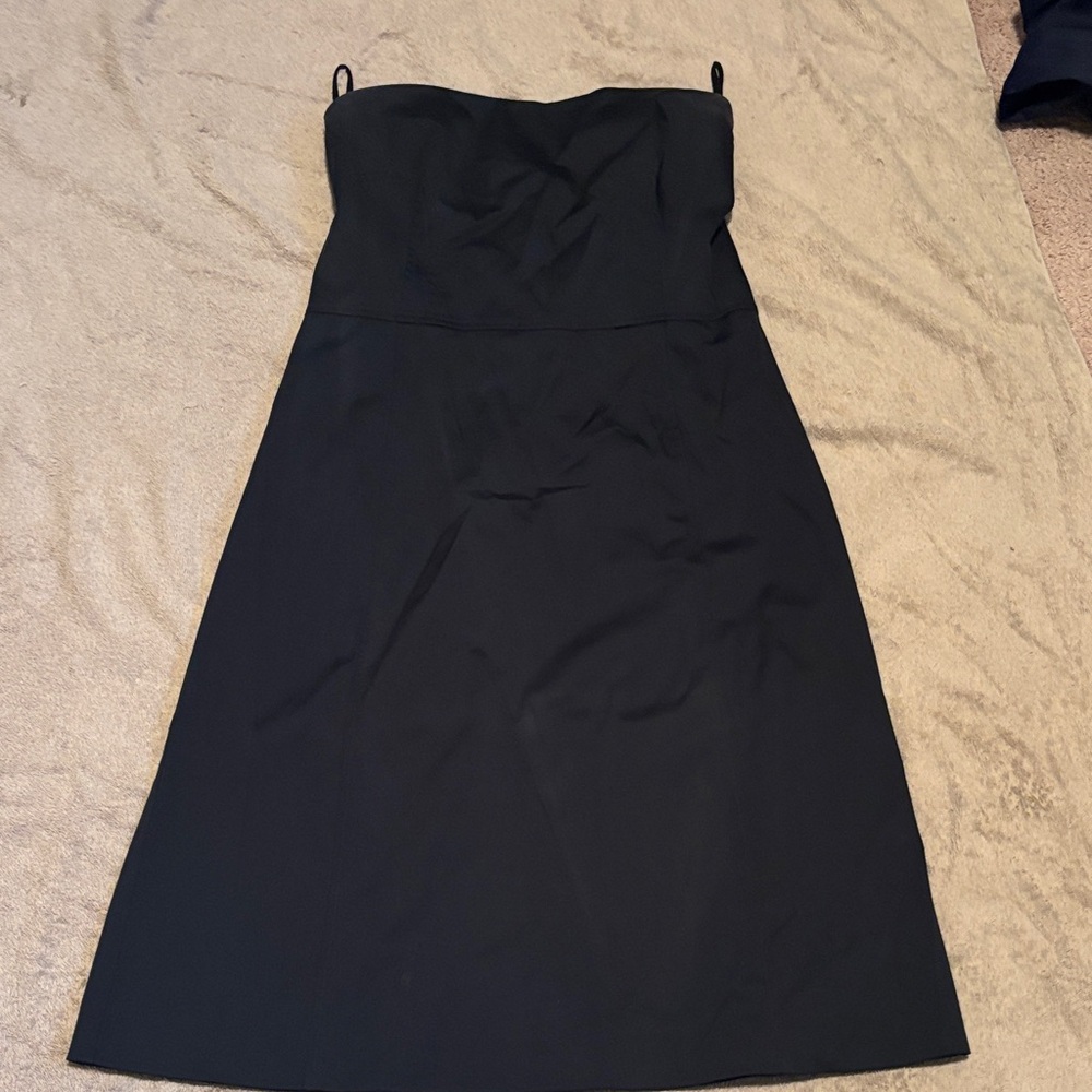 Jacob Classic Black Strapless Dress